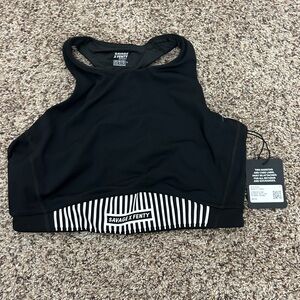 Savage X Fenty Black and White Sports Bra
